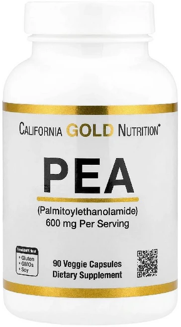 CGN PEA 팔미토일에탄올아마이드 캘리포니아골드뉴트리션 600mg 90캡슐, 1개, 90정 - 쿠팡