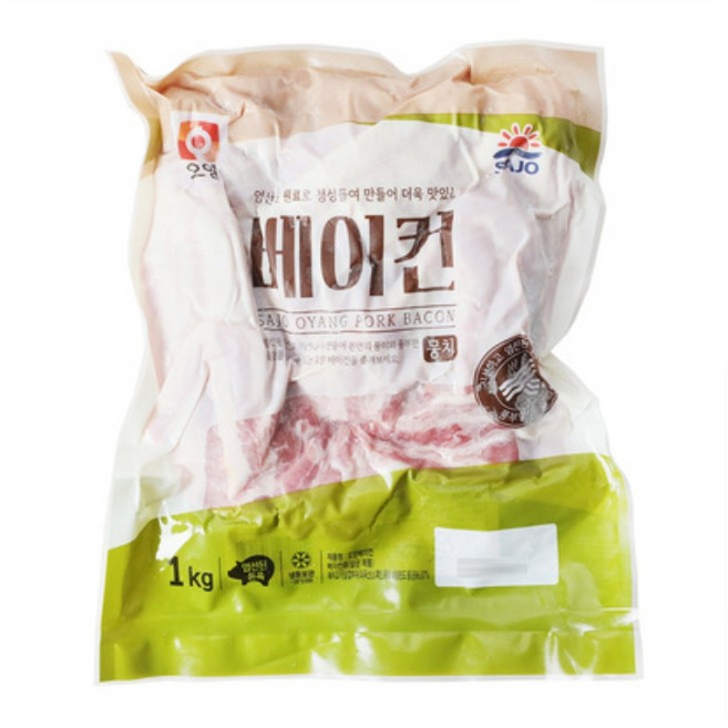 [현대프리마켓] 사조오양 습식 베이컨 뭉치, 1kg, 20개