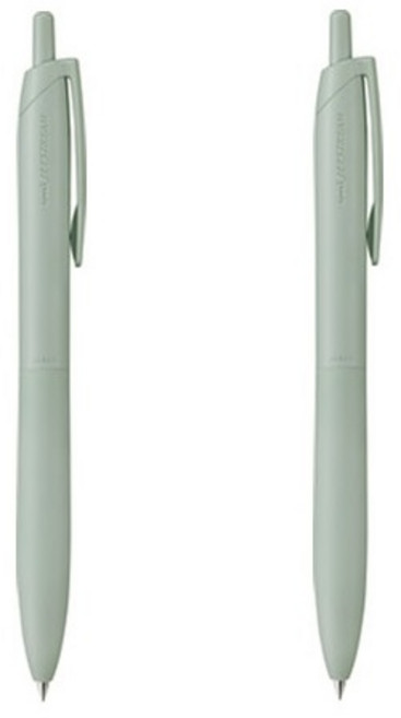 유니 제트스트림 라이트 터치 잉크 볼펜 SXN-LS-05/07, 2개, 0.5mm 세이지