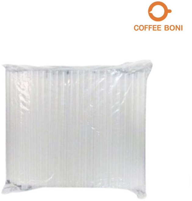 커피보니 25cm 버블티빨대 벌크포장 스트로우 2000개입 1박스