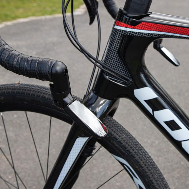 제팔 자전거 백미러 바이크 사이드 후사경 거울, 1개, 스핀 15