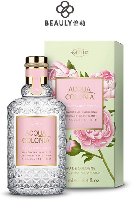 4711 牡丹檀香古龍水 50ml, 1個