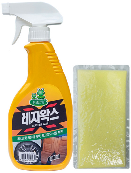 청개구리 레자왁스 코팅/광택왁스, 2개, 600ml