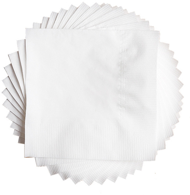 월드몰 칵테일냅킨 냅킨 내프킨 휴지 업소용 식당 테이블 흰색 2200/3000/6000/8000/10000매입 1박스, 1개, 3000개입
