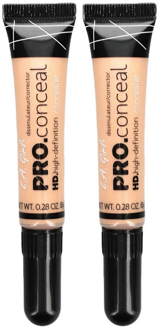 L.A Girl LA걸 프로컨실 HD 컨실러 GC972 내추럴 8G, 2개 - 쿠팡