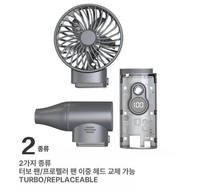 3in1모듈형 휴대용보조배터리 10000mah 휴대 USB, TYPE-C 충전, 빠른 충전과 조명 기능을 갖춘 2세대