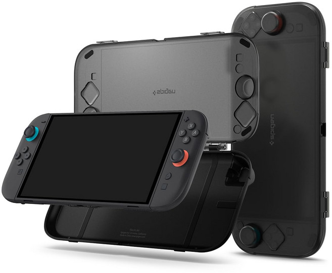 Spigen Switch 2 전용 (2025년) 전면 보호 케이스 슬림 설계 박형 방지 경량