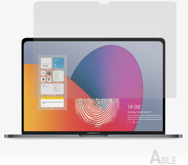 Pulse 17 B13VGK 반사방지 액정보호필름 MSI 노트북 필름, 1개