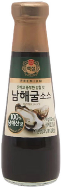 백설 남해 굴소스 210 g, 210g, 1개