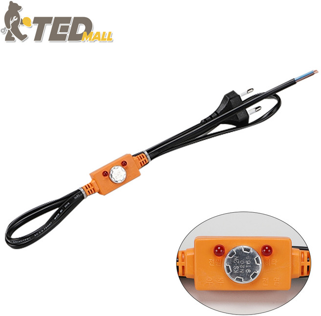 [TED MALL] 국산 동파방지 열선센서 온도조절기 정온전선 센서, 1개