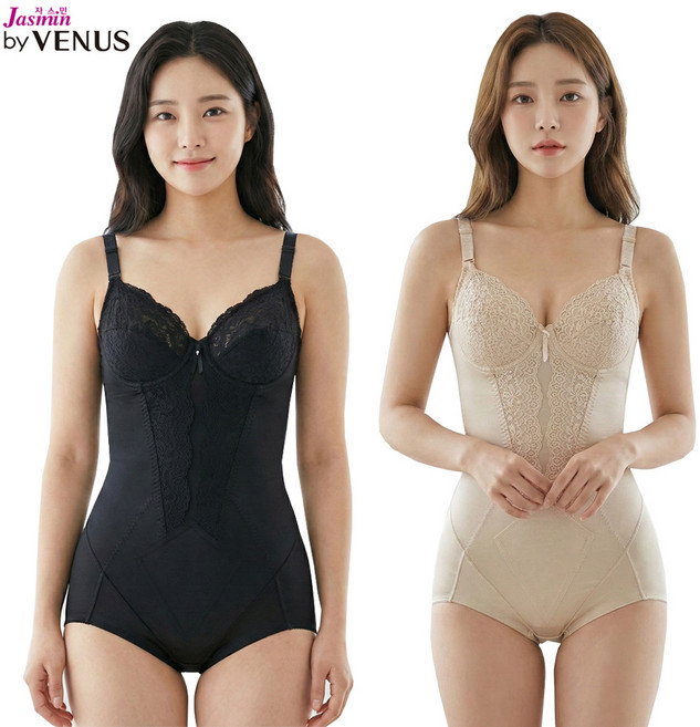 비너스 여성 누디 올인원 보정속옷 바디쉐이퍼 체형보정웨어 똥배 힙업