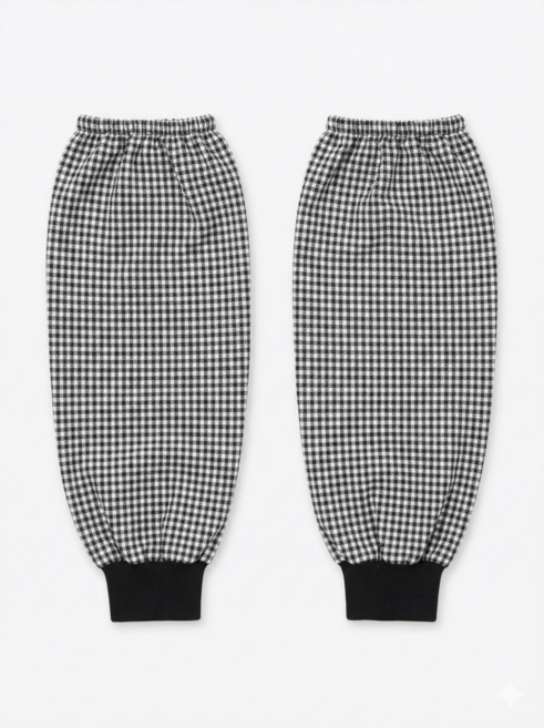 감동 국산 작업토시 미술 원예 사무 농사 공사현장 다용도 면토시, 나염 검정