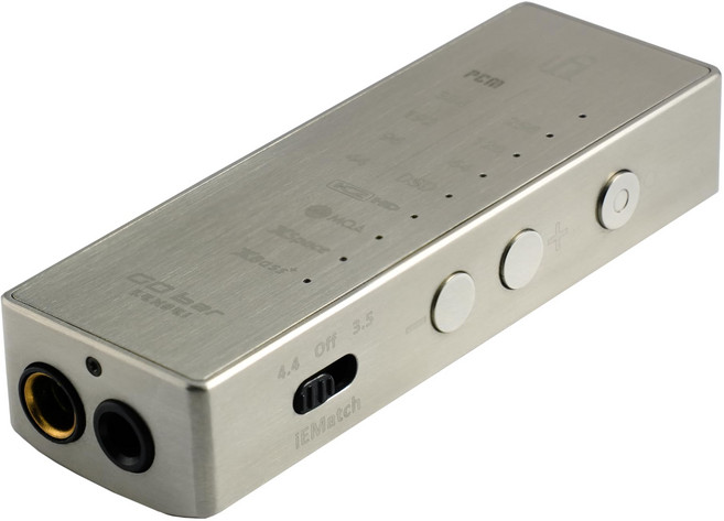 iFi audio GO bar 검성 K2 HD 기술 탑재 스틱형 USB-DAC 앰프, Silver