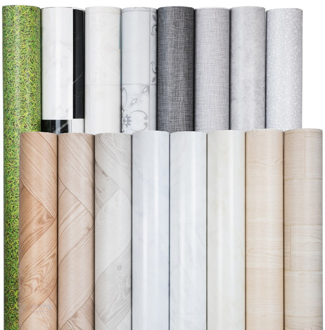 월드디자인 바닥용 시트지 내츄럴 잔디 HBS-712, 혼합 색상