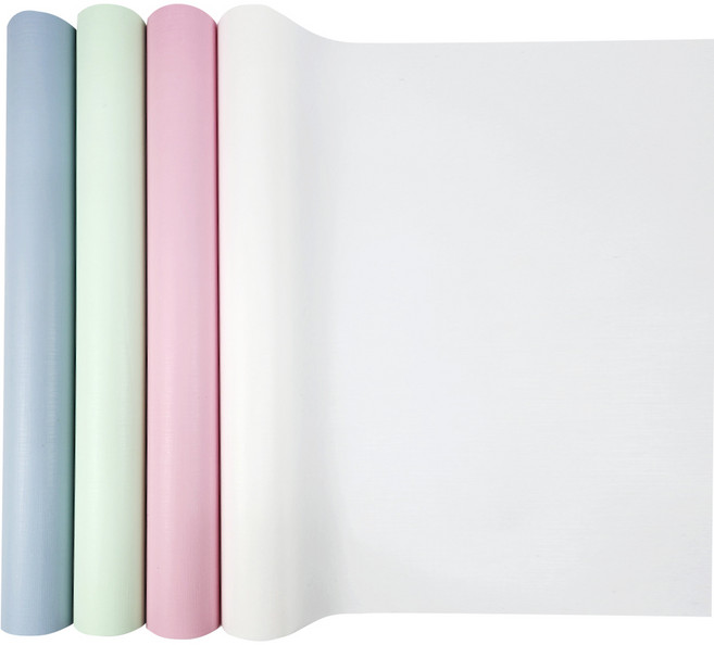 PVC 마카롱 매직 무점착 시트지 벽면 유리 정전기 낙서 오염방지 단열 방수 사생활보호 셀프인테리어 필름 45cmX5M, 화이트