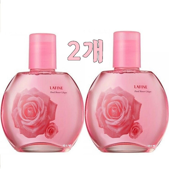 라피네 플로럴 샤워코롱 바디향수/란스짱, 2개, 150ml