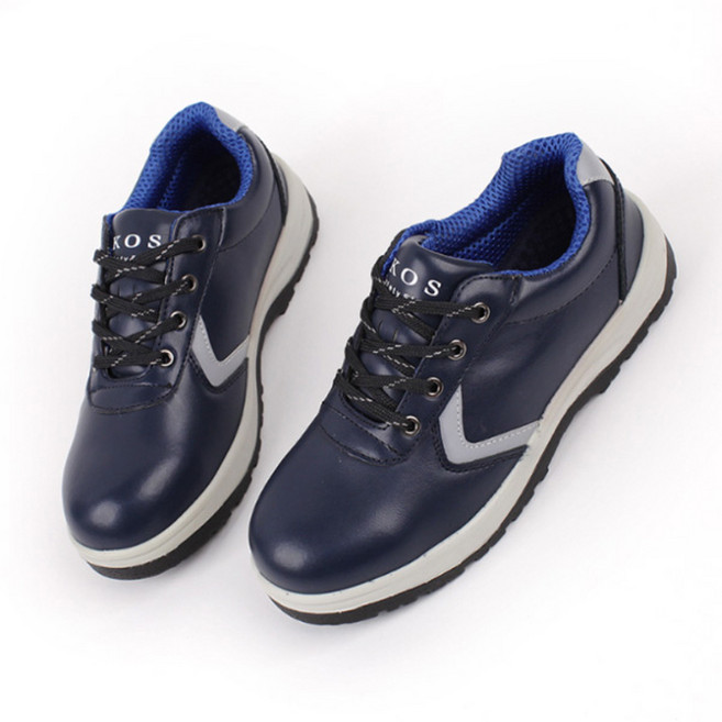 kos 4인치 가죽 안전화 보통 작업용