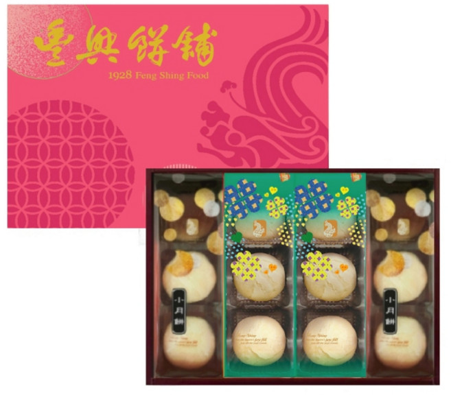 豐素雙月禮盒 豐興餅鋪 花蓮特產, 1個