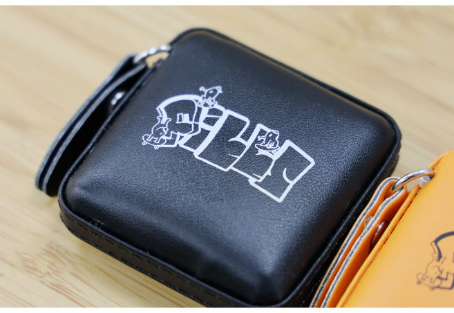 老皮衣櫥 皮革包邊皮尺 捲尺 量身腰圍尺 公英雙制 自動卡位 一鍵收回, 黑色, 1個