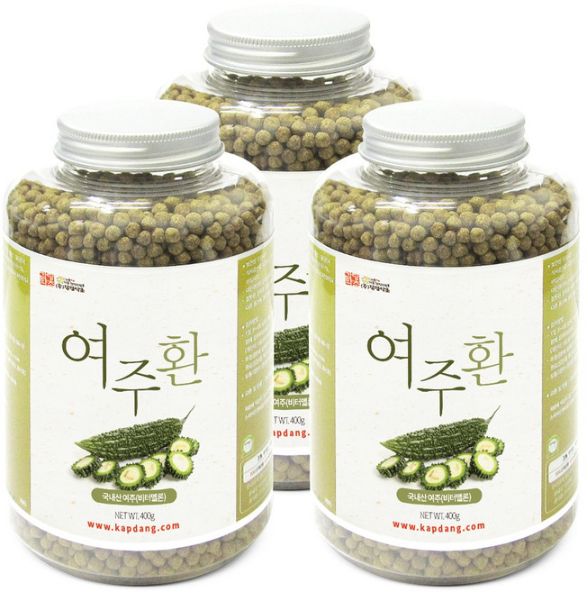 갑당약초 여주환, 400g, 3개
