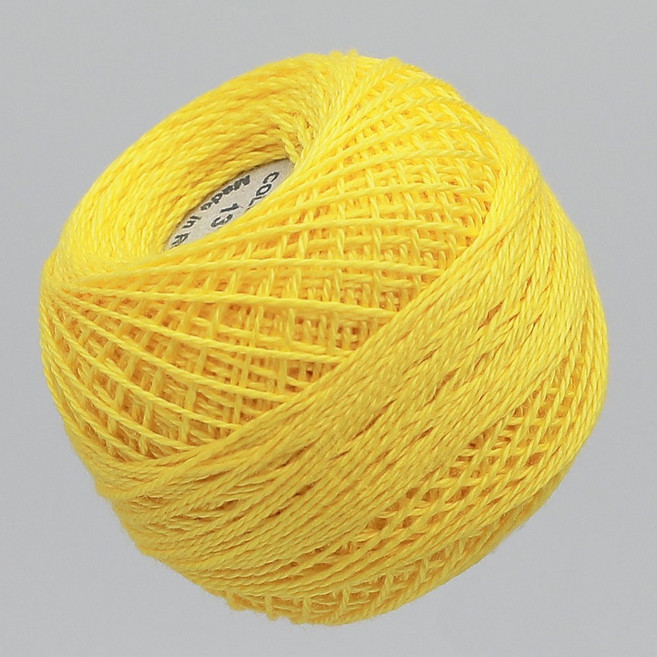 조이자수 [발다니] 펄코튼 12번 자수실 손염색실, [발다니] 펄코튼 12번사-1310, 1개