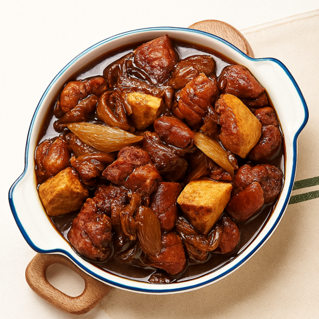 찜닭 4종 세트 (간장 빨간 로제 크림) 700g, 쑥이네 로제찜닭 700g, 1개