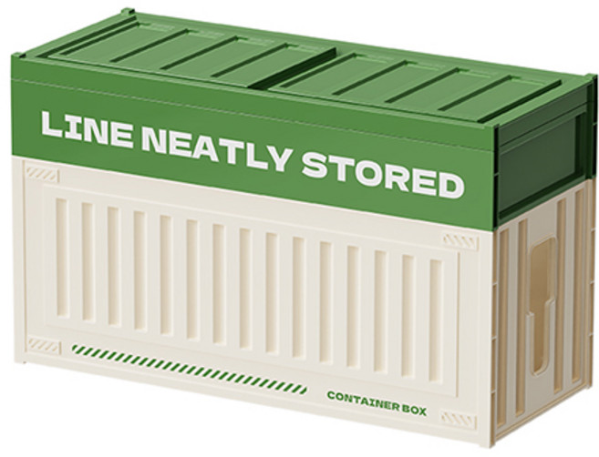 온리빙 컨테이너 멀티탭 보관함 케이블 정리함, 1개