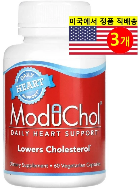 EPI ModuChol 베지캡슐 60정, 3개 - 쿠팡