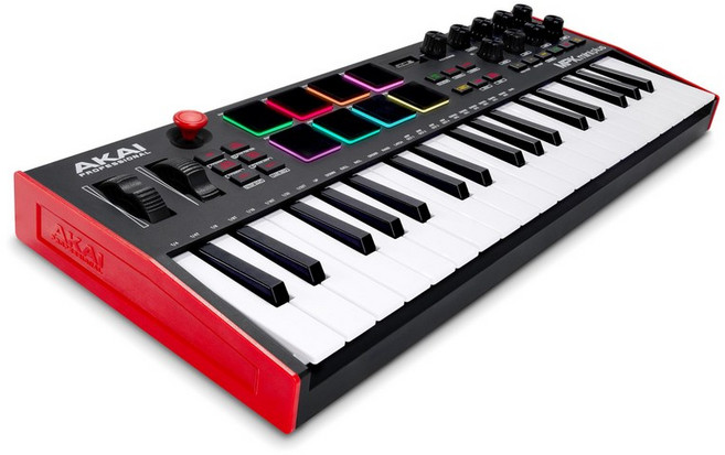 AKAI Professional USB MIDI 37 MPC MIDICVGate Native Instruments MPK Mini Plus 키보드 컨트롤러