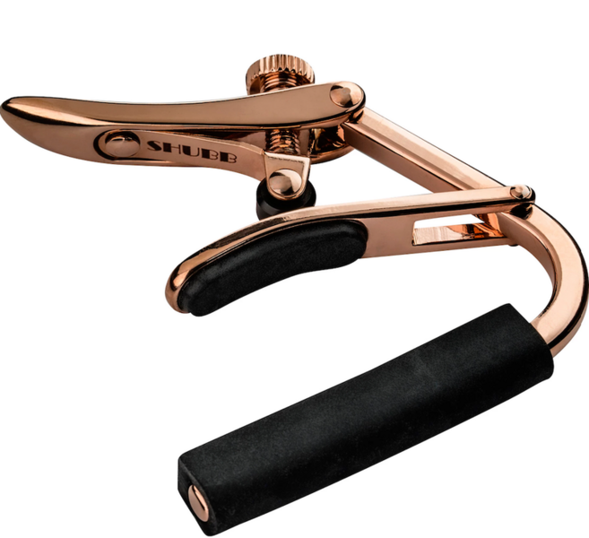 SHUBB Capo Royale吉他移調夾 快速調音 簡便操作 適用多種吉他, 1個