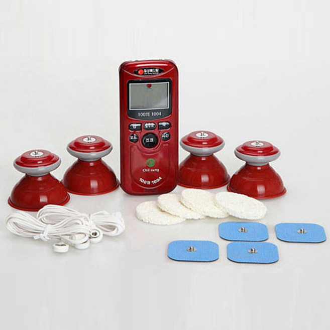 가정용 의료기기 저주파 마사지기 백의천사 근육통완화 치료기, 1세트, 백의천사 풀세트, 근육통완화 의료기기