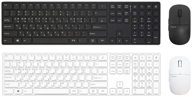 i-rocks IRK46RP 키보드 마우스 세트 블랙, 일반형