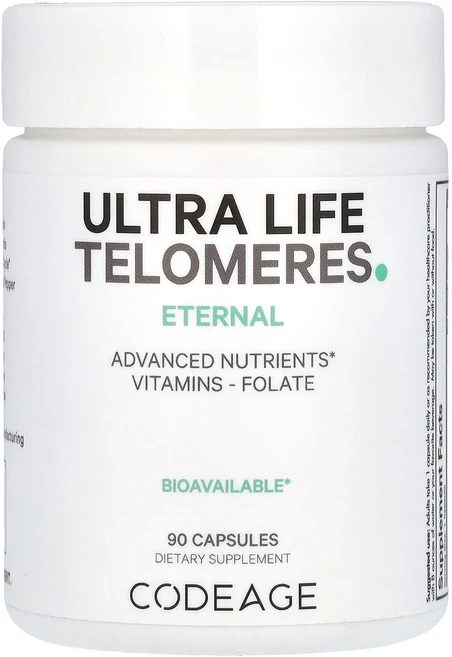 몸관리하세요 겨울입니다 Codeage Ultra Life 텔로미어 캡슐 90정 특별관리진행, CodeageUltraLife텔로미어캡슐90정, 1개 - 쿠팡