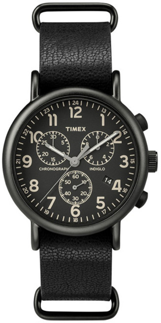 Timex 타이맥스 미주판 스포츠 빅사이즈 TW2P62200 가죽 남성손목시계 군인 군대
