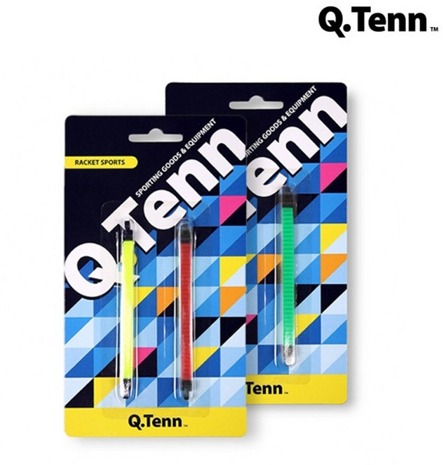 큐텐 라켓 진동 스콜피온 댐프너 지렁이댐프너, 옐로우+그린, 1개