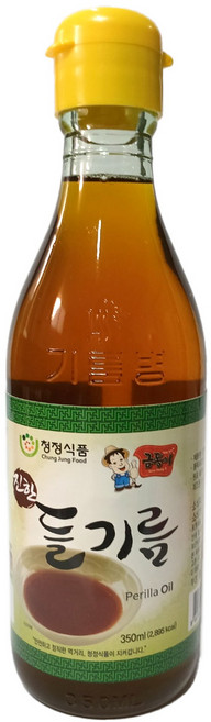 진한 들기름 350ml 100% 볶음 통깨 통들깨 HACCP 진한들기름, 1개
