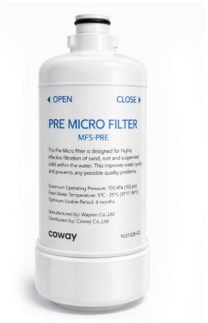 코웨이 정품 BA14-E 전용 비데 프리마이크로필터 (HJ솔B 증정), 1개