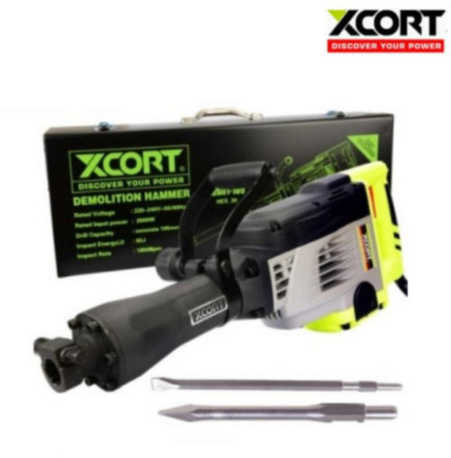 엑스코트 파쇄함마 파괴해머 드릴 XZG01-105 뿌레카 철거작업 2600W, 1개