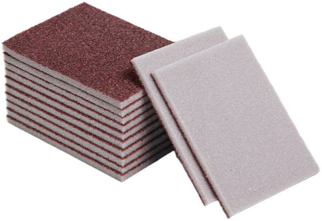 사포 수세미 연마패드 시트형 주방청소용