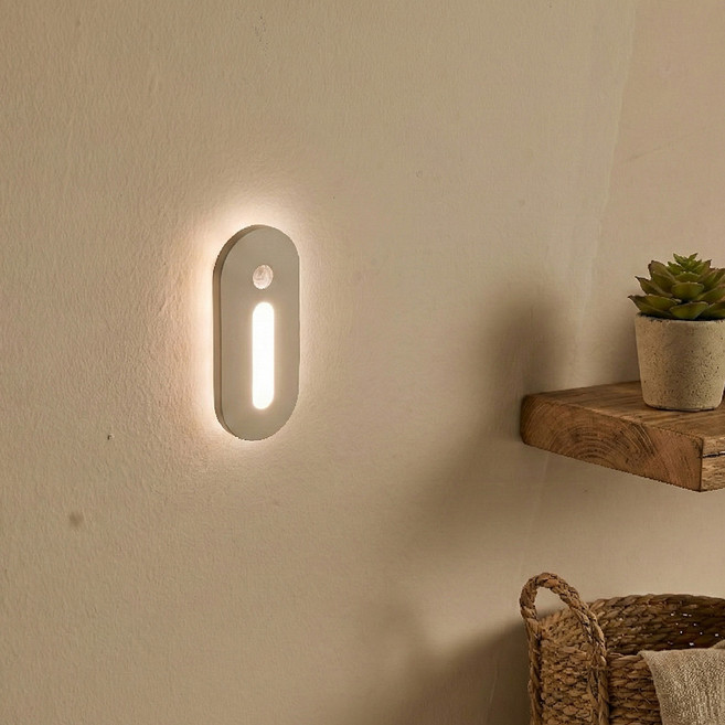 LED 사는잼 자석 발목 계단 스텝 센서등 조명, 슬롯, 1개