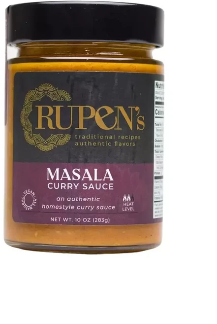 루펜의 마살라 홈스타일 인도 카레 소스 채식주의자 및 텐 프리 10온스, 1개