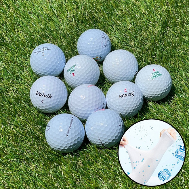 [로스트볼 700여곳 납품업체] A+급 브랜드 혼합 대량 패키지, [로스트볼] A급 브랜드 대량 패키지 화이트, 1개, 10개입