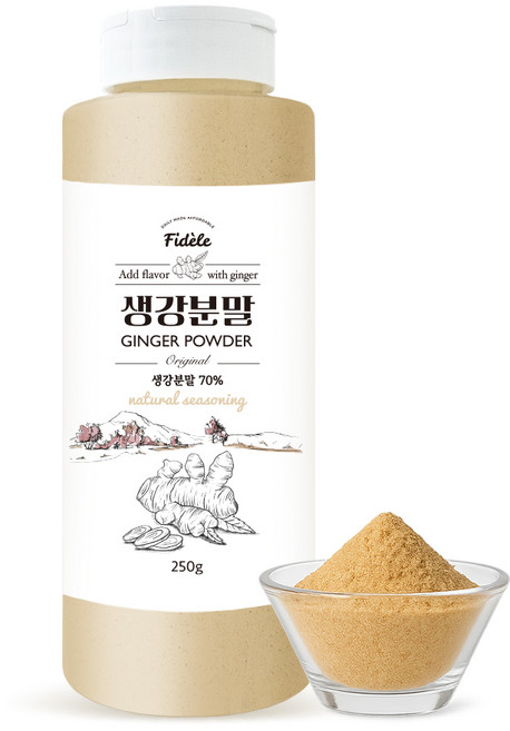 피델 생강분말/생강가루, 1개, 250g