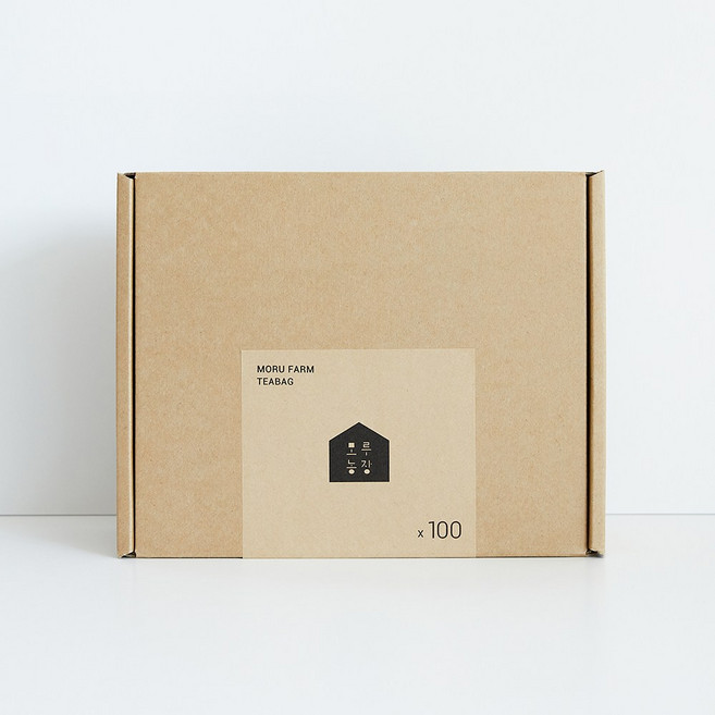 [모루농장] 모루농장 티백 X 100개 MORU FARM TEABAG X 100ea, 노을홍차100개