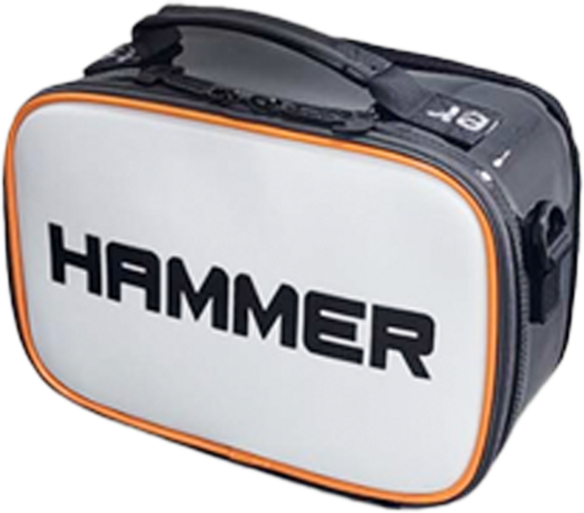 햄머 신형 악세사리 백 파우치 볼링백 볼링가방, 에나멜_화이트블랙오렌지, 1개