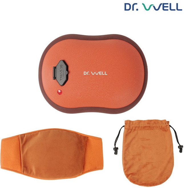 닥터웰 돌찜질기 허리 복대 포함 황토 세라믹 온열 찜질팩 효자템(복대 증정)