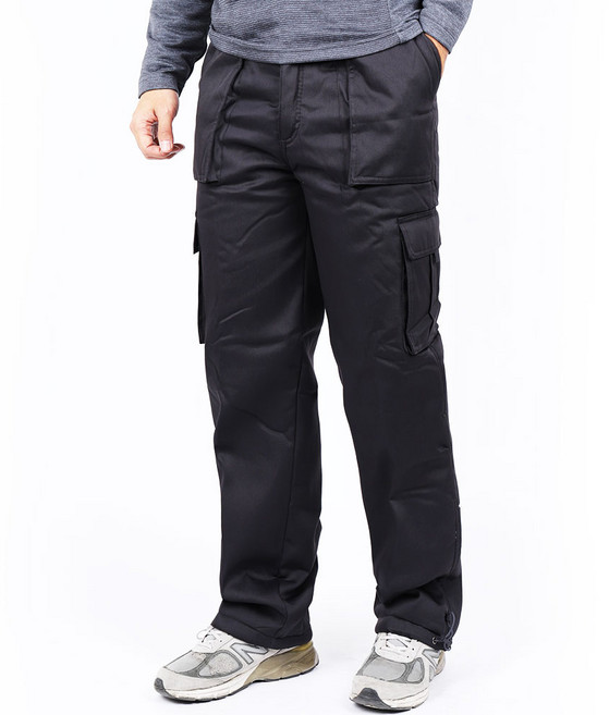 노블진 오토바이 방한복 바이크 방한바지 방풍, 차콜