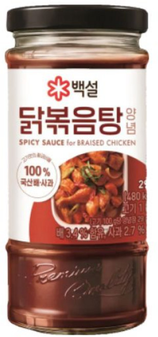 백설 닭볶음탕양념 290g 총4, 4개