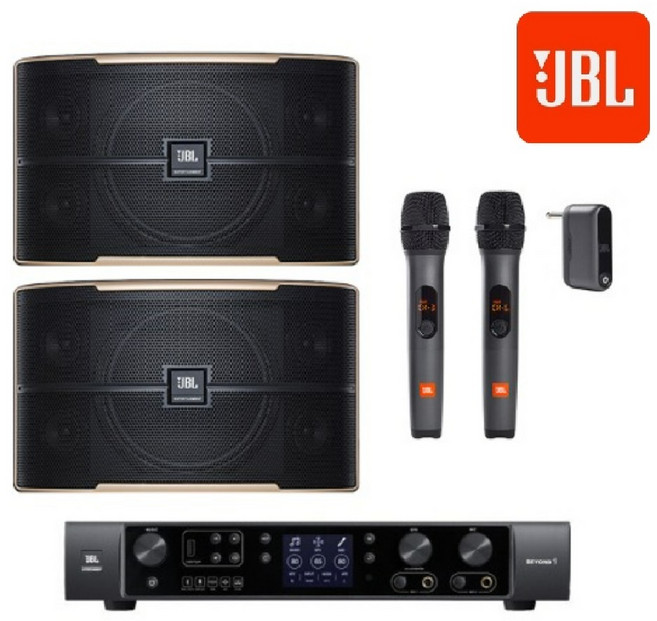 JBL Pasion6+Beyond1AP+JBL AS3 프리미엄 매장 및 가정용 6인치 스피커 AV인티앰프 무선마이크 패키지 셋트 [당일출고]