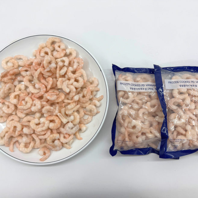 호진이네 냉동자숙손질 흰다리새우 칵테일새우살, 2개, 200g